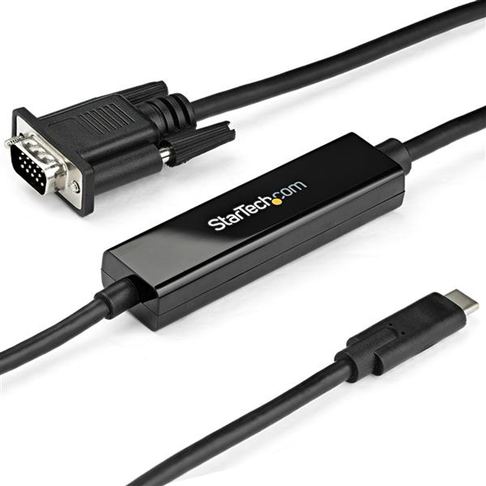 1M (3 FT.) USB-C TO VGA ADAPTER CABLE 1M (3 FT.) USB-C TO VGA ADAPTER CABLE